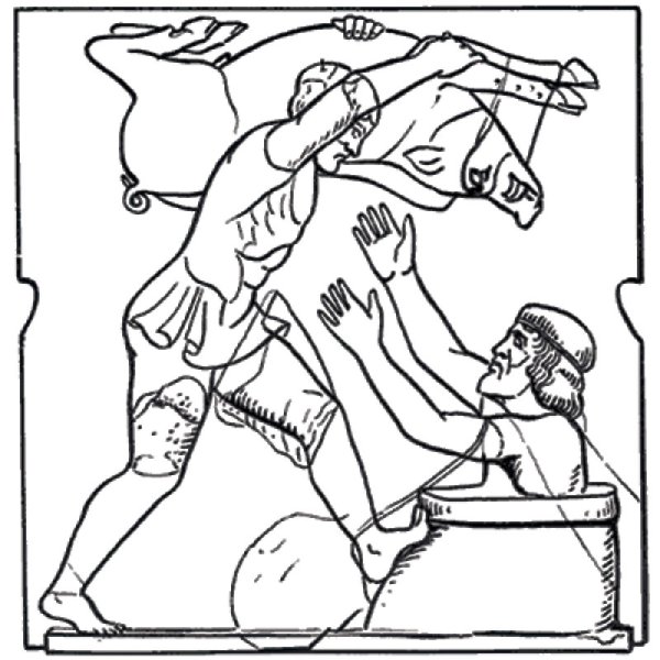 Иллюстрация к 3 подвигу Геракла