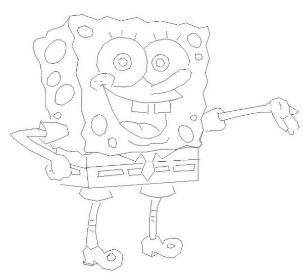 Губка Боб квадратные штаны рисунок карандашом