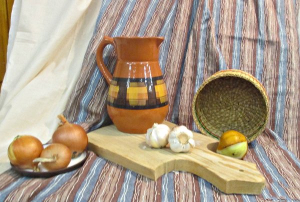 Репинка натюрморт темперой