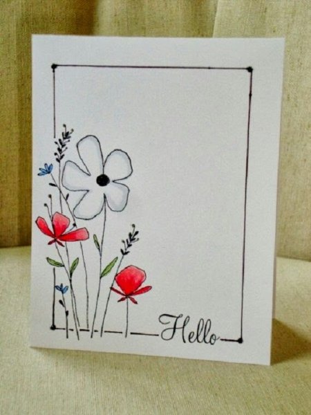 Рисунок маме на день рождения