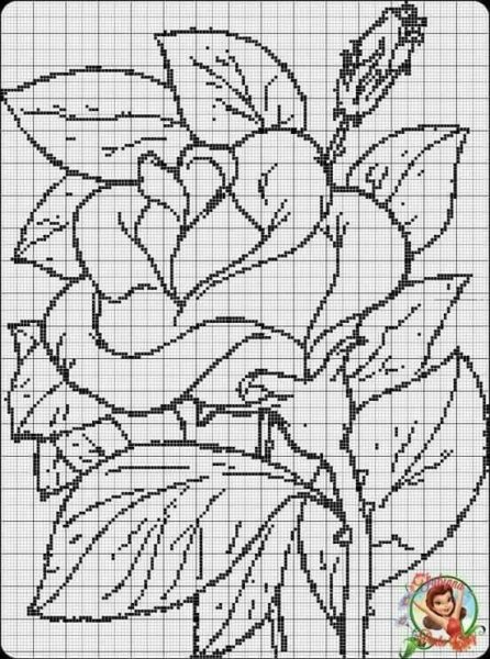 Орнаменты для вышивки ковровой техникой