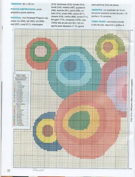 Схемы для вышивки ковровой техникой