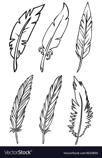 Трафарет пера