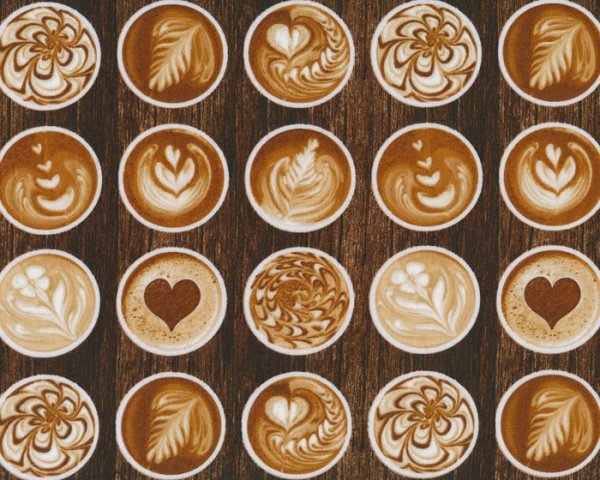 Капучино с узором