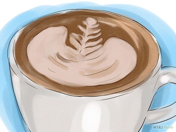 Латте рисование