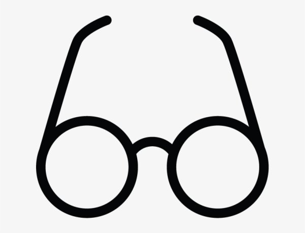 Очки раскраска для детей