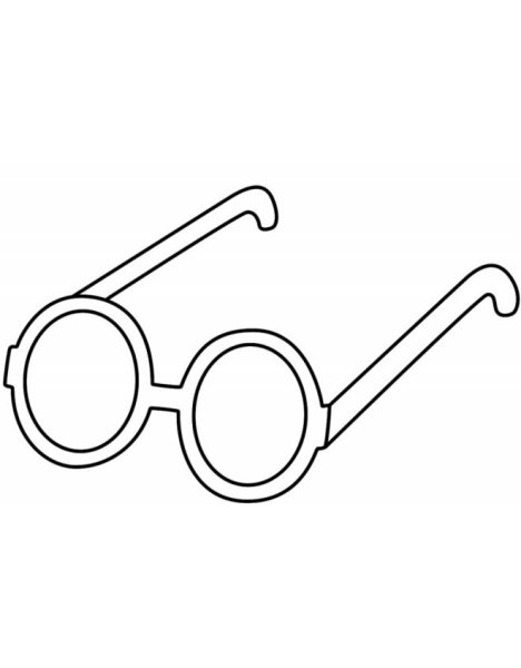 Очки медицинские рисунок