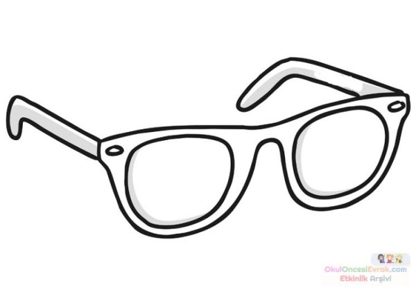 Очки шаблон