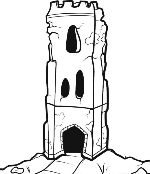 Башня рисунок