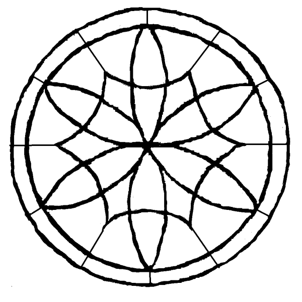 Мандала для раскрашивания для детей