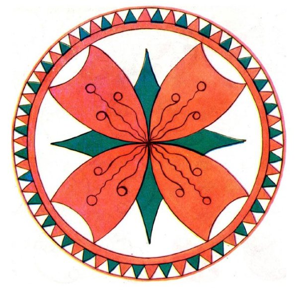 Орнаменты и узоры в круге