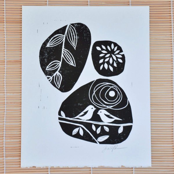 Линогравюра эскизы