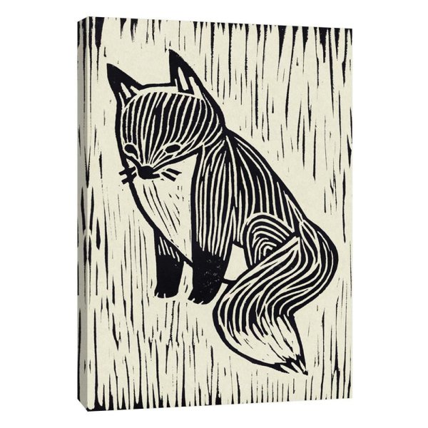 Линогравюра море