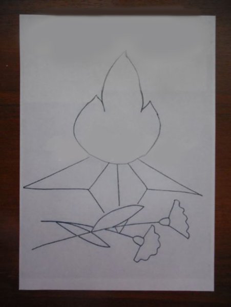 Рисунок Победы карандашом