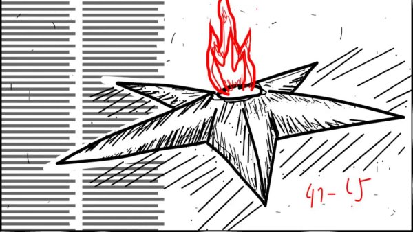 Рисунок на тему неизвестный солдат