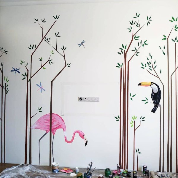 Трафареты для стен