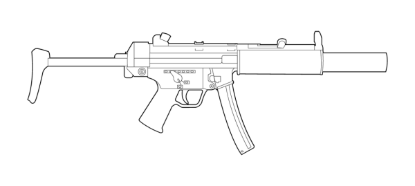 М416 автомат чертеж
