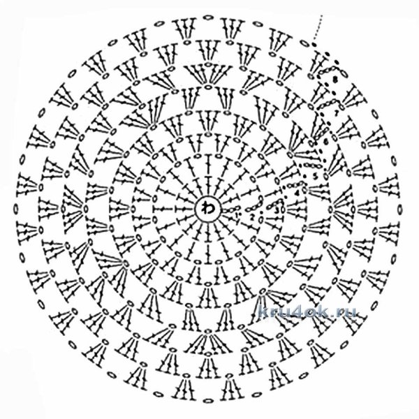 Вязание крючком спиральки схемы