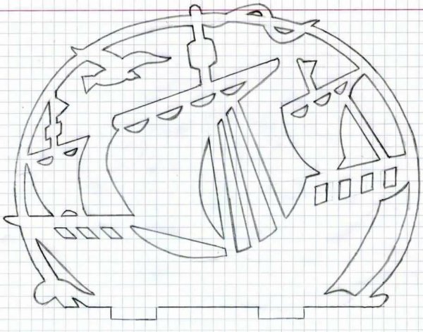 Чертежи для лобзика