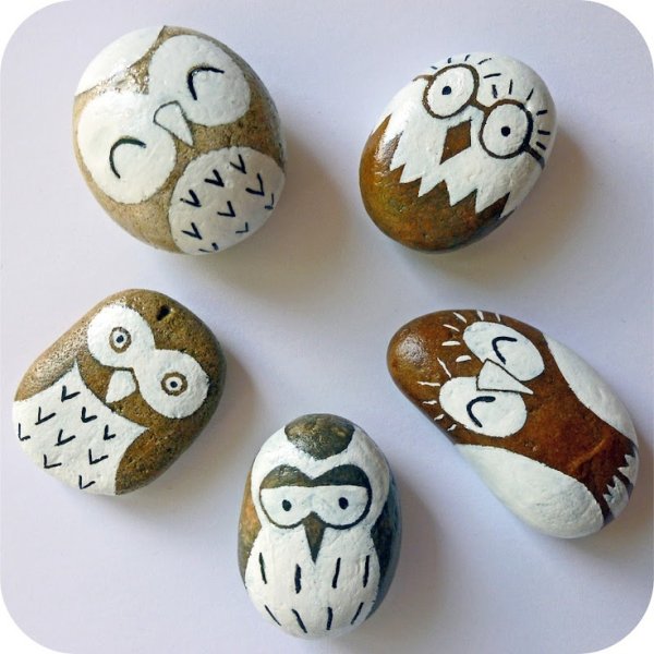 Роспись на камушках