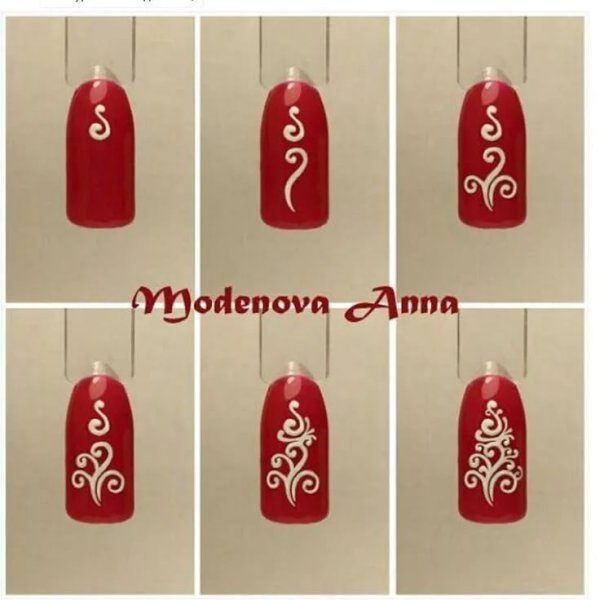 Рисунки на ногтях для начинающих гель лаком