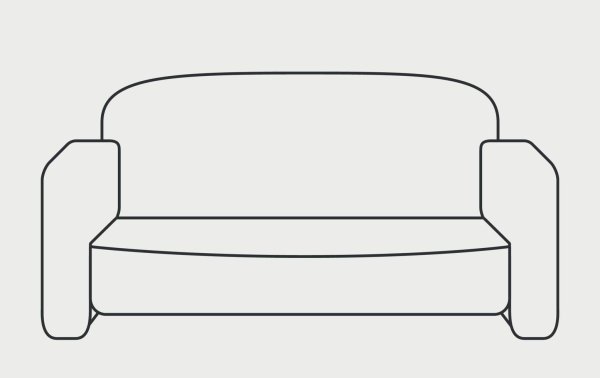 Диван для рисования легко