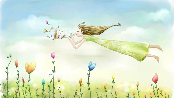 Рисунок на тему счастье