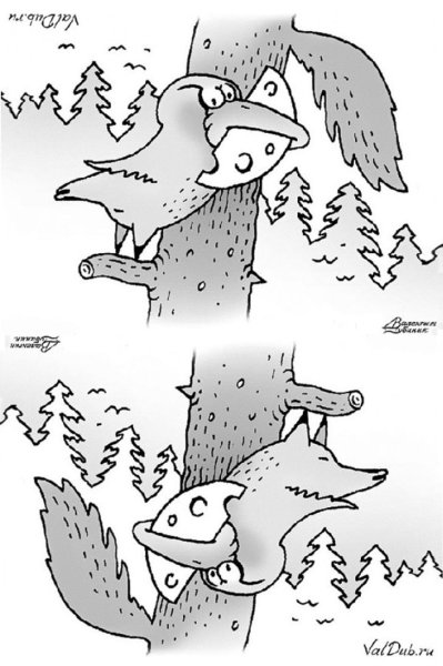 Рисунки перевертыши