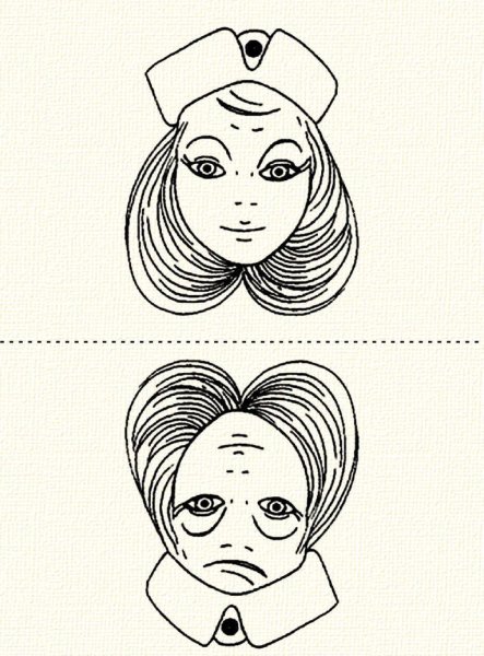 Раскраска перевертыш