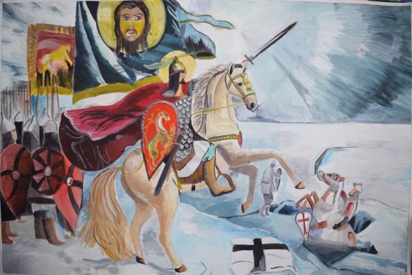 Сергей Прокофьев Ледовое побоище иллюстрации