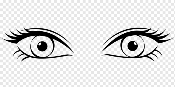 Глаза нарисованные
