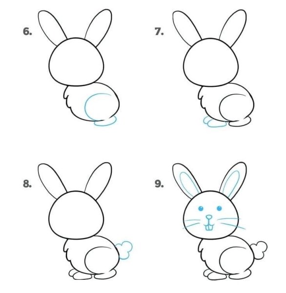 Кролик мультяшный