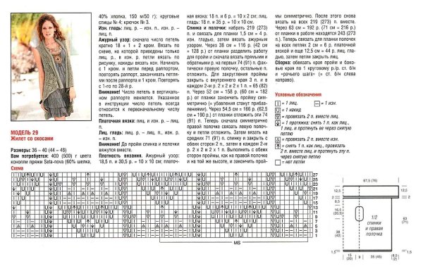 Мужская жилетка спицами рисунки для мужской жилетки вязание