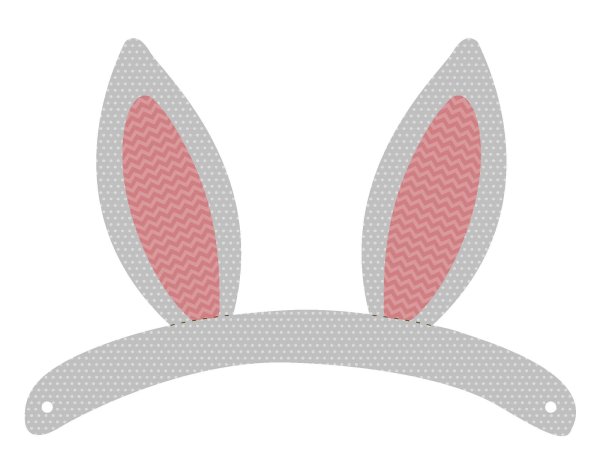 Заячьи уши из картона