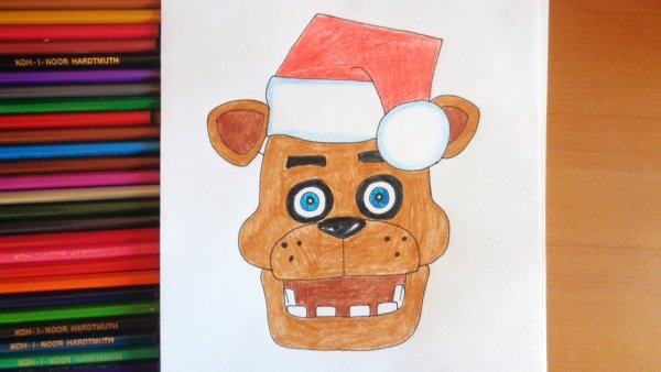 Фредди рисунок