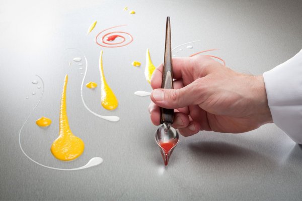 Ложка для декорирования соусами