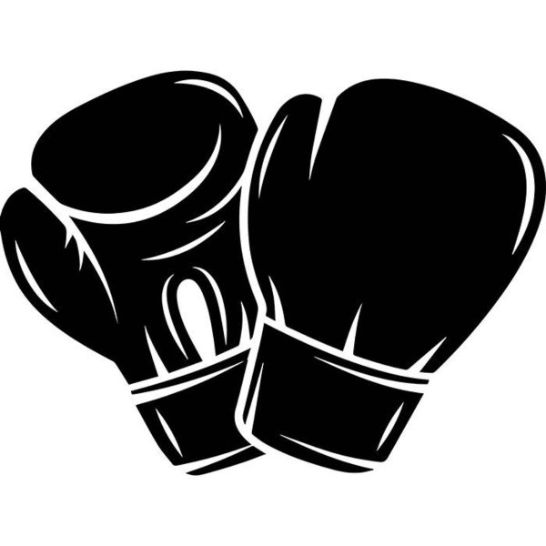 Боксерские перчатки эскиз