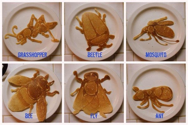 Блинные рисунки