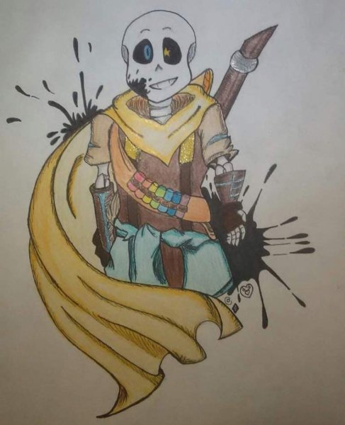 Андертейл Инк Папирус