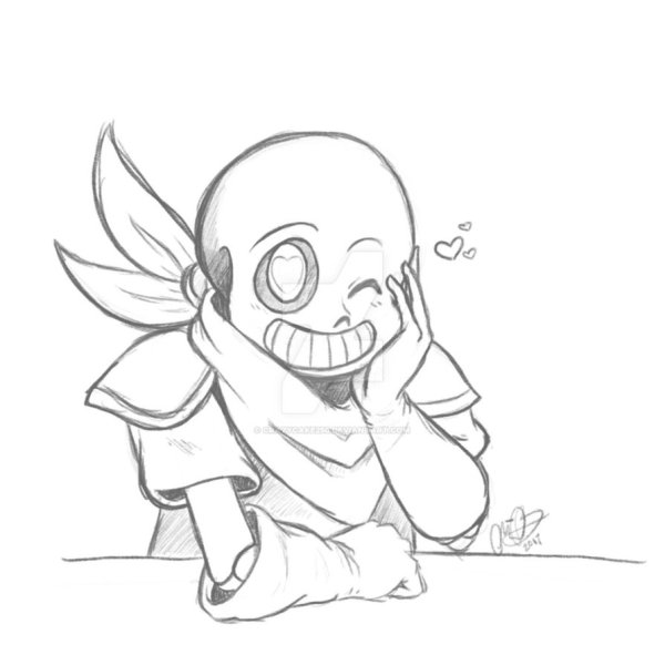 Инк Санс раскраска