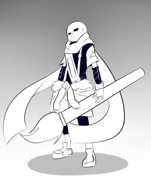 Инк Санс для срисовки