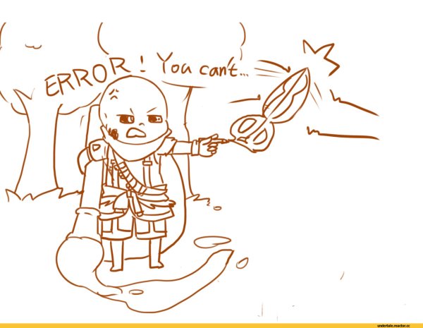 Рисунки Эррор Санса легкие