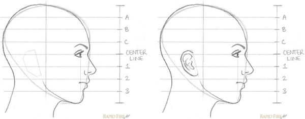 Рисунки для срисовки лёгкие лица