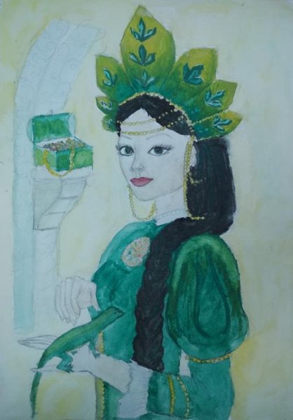 Бажов Малахитовая шкатулка хозяйка медной горы