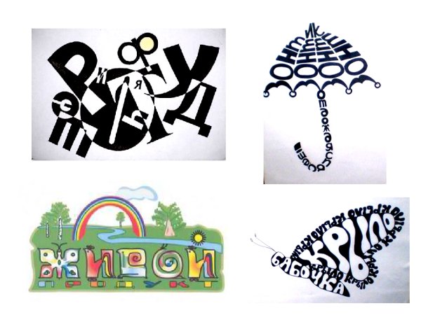 Изо искусство шрифта