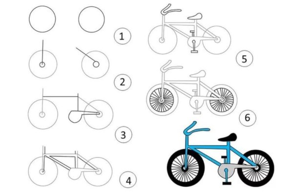 Велосипед для рисования