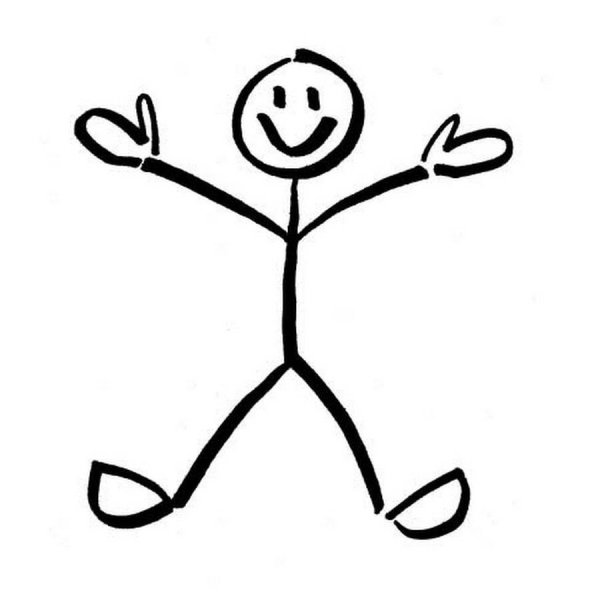 Нарисованный человечек
