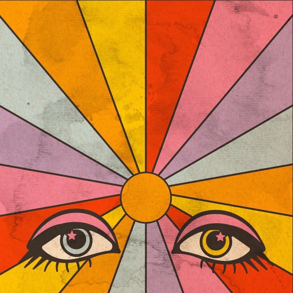 Хиппи стиль рисования