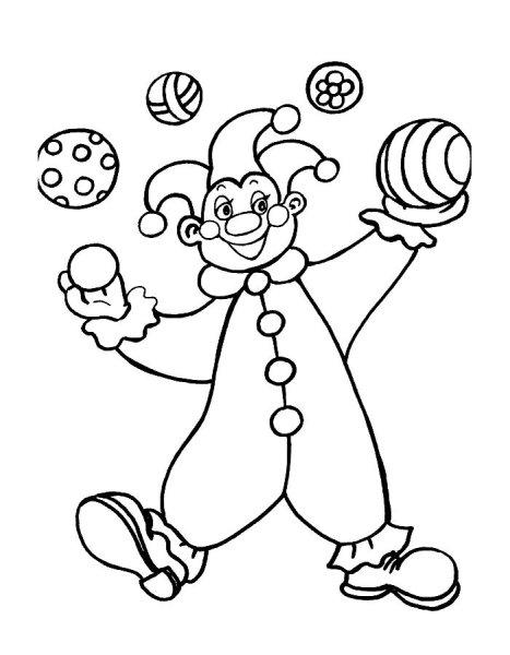 Color the Clown