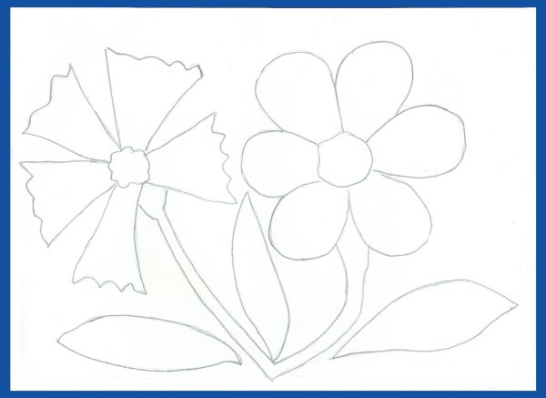 Трафареты цветов для торцевания